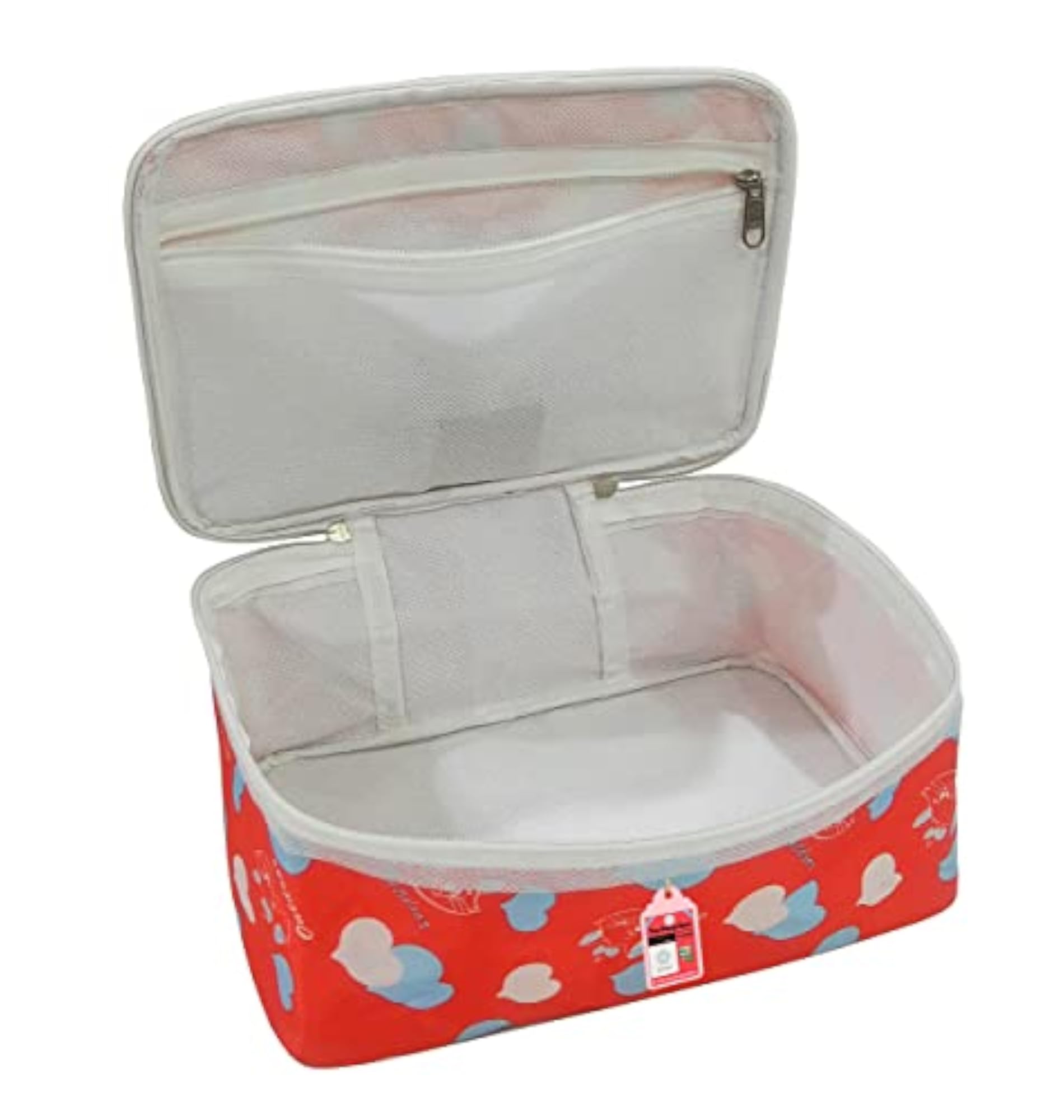 Women's Fabric Makeup Storage Box, Travel Vanity Organizer